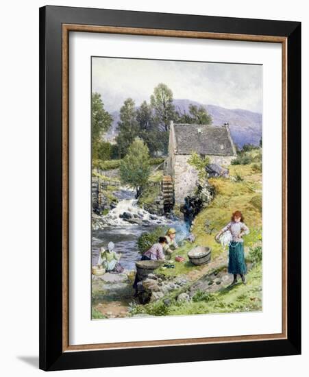 A Mill Pool-Myles Birket Foster-Framed Giclee Print