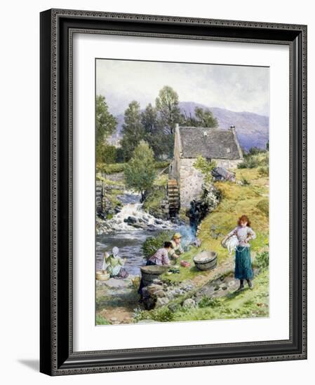 A Mill Pool-Myles Birket Foster-Framed Giclee Print