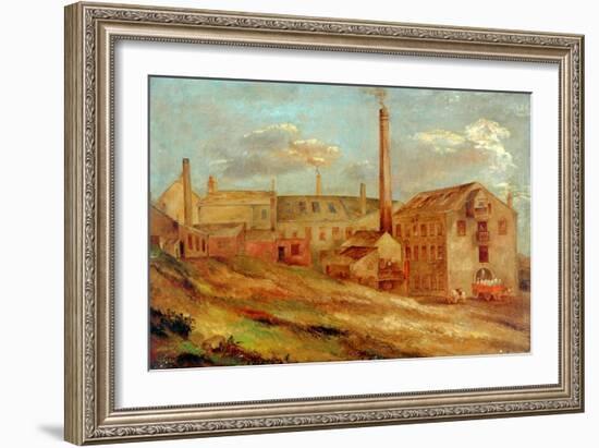 A Mill-null-Framed Giclee Print