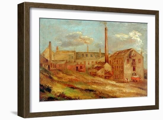 A Mill-null-Framed Giclee Print