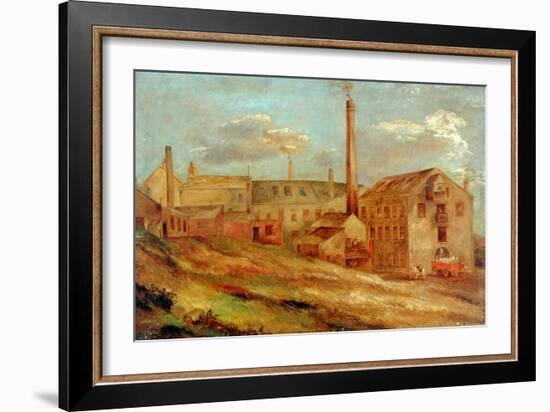 A Mill-null-Framed Giclee Print