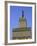 A Minaret with the Early Moon in the Background; Old Medina in Fes, Morocco-Julian Love-Framed Photographic Print