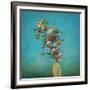 A Mindful Garden-Duy Huynh-Framed Giclee Print