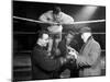 A Miner from Sunderland Gets Some Ringside Boxing Advise, Newcastle, 1964-Michael Walters-Mounted Photographic Print