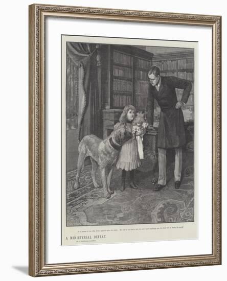 A Ministerial Defeat-Amedee Forestier-Framed Giclee Print