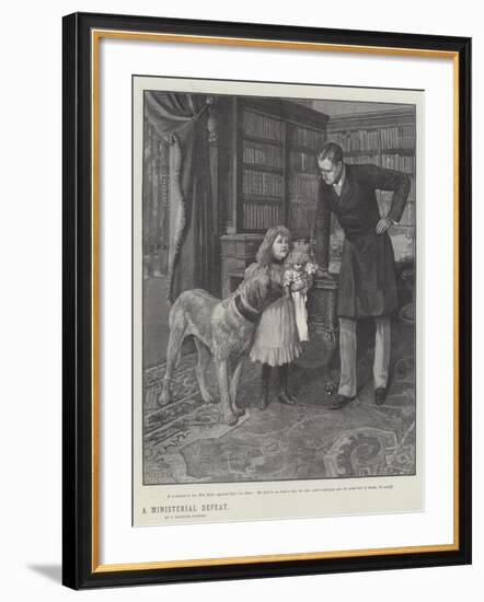 A Ministerial Defeat-Amedee Forestier-Framed Giclee Print