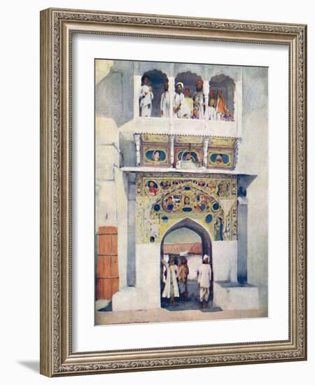 'A Minstrels' Balcony', 1905-Mortimer Luddington Menpes-Framed Giclee Print