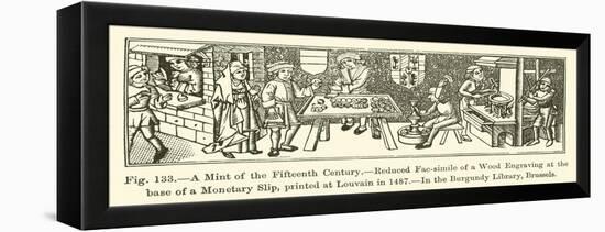 A Mint of the Fifteenth Century-null-Framed Premier Image Canvas