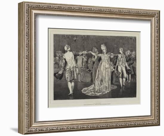 A Minuet-Valentine Cameron Prinsep-Framed Giclee Print