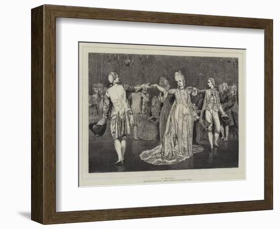 A Minuet-Valentine Cameron Prinsep-Framed Giclee Print