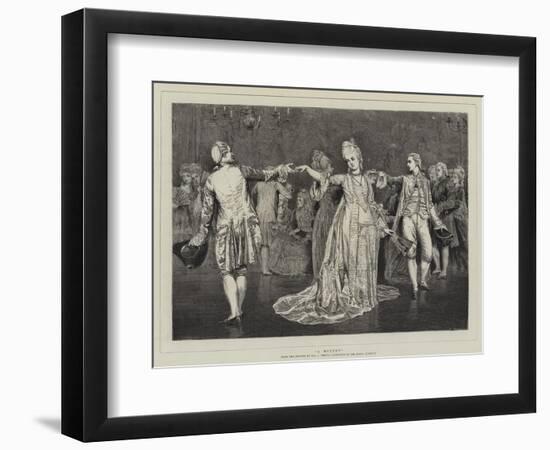 A Minuet-Valentine Cameron Prinsep-Framed Giclee Print