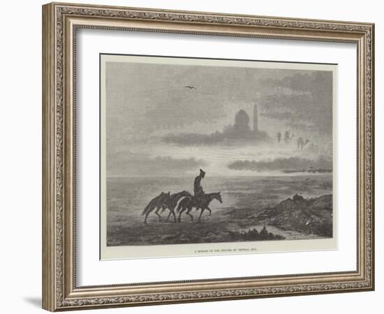 A Mirage on the Steppes of Central Asia-null-Framed Giclee Print