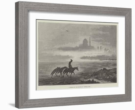 A Mirage on the Steppes of Central Asia-null-Framed Giclee Print