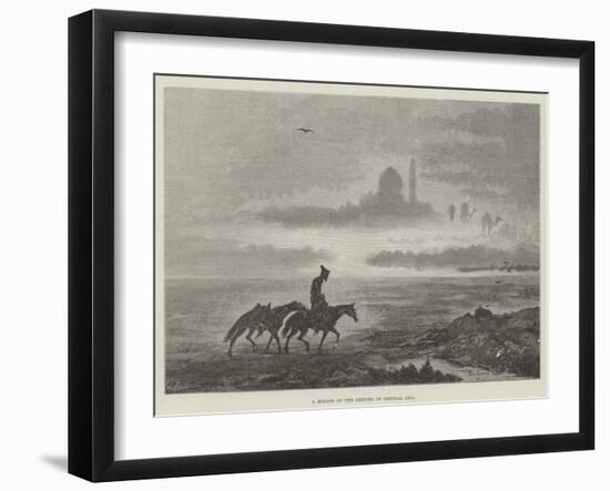 A Mirage on the Steppes of Central Asia-null-Framed Giclee Print