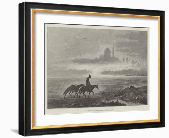 A Mirage on the Steppes of Central Asia-null-Framed Giclee Print