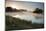 A Misty Sunrise over Pen Ponds in Richmond Park-Alex Saberi-Mounted Photographic Print