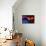 A Mixture of Colorful Stars, Planets, Nebulae and Galaxies-null-Framed Stretched Canvas displayed on a wall