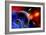 A Mixture of Colorful Stars, Planets, Nebulae and Galaxies-null-Framed Premium Giclee Print