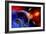 A Mixture of Colorful Stars, Planets, Nebulae and Galaxies-null-Framed Premium Giclee Print