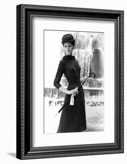 A Model at Work-null-Framed Photographic Print