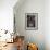 A Modern Black Front Door of a Residential House. With Black and White Stairs, and Pathway-Natalie Tepper-Framed Photo displayed on a wall