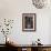 A Modern Black Front Door of a Residential House. With Black and White Stairs, and Pathway-Natalie Tepper-Framed Photo displayed on a wall