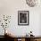 A Modern Black Front Door of a Residential House. With Black and White Stairs, and Pathway-Natalie Tepper-Framed Photo displayed on a wall