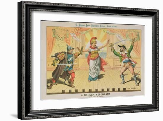 A Modern Melodrama-Tom Merry-Framed Giclee Print