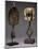 A Mohongwe Reliquary Figure, and a Kota Brass-Covered Reliquary Figure, Mbulu-Ngulu-null-Mounted Giclee Print