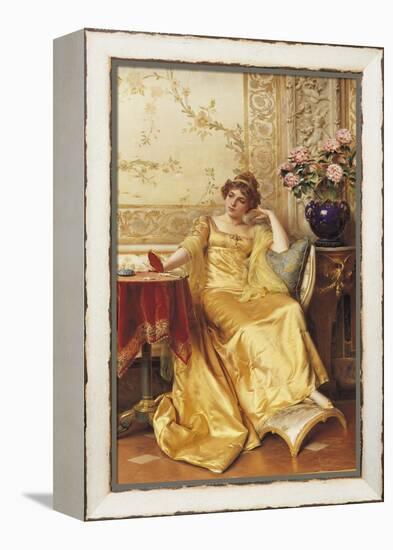 A Moment of Reflection-Joseph Frederic Soulacroix-Framed Premier Image Canvas