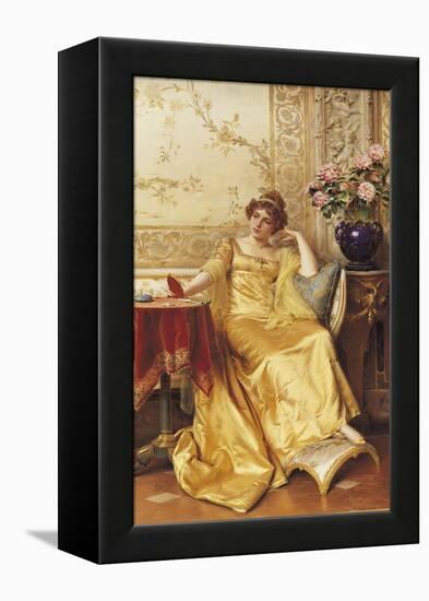 A Moment of Reflection-Joseph Frederic Soulacroix-Framed Premier Image Canvas