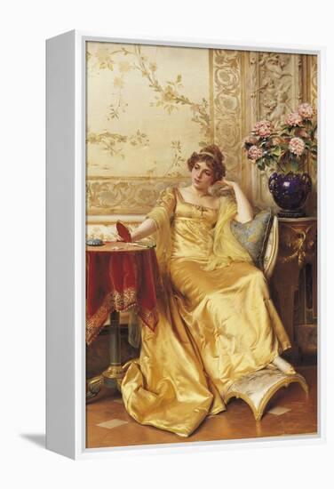 A Moment of Reflection-Joseph Frederic Soulacroix-Framed Premier Image Canvas