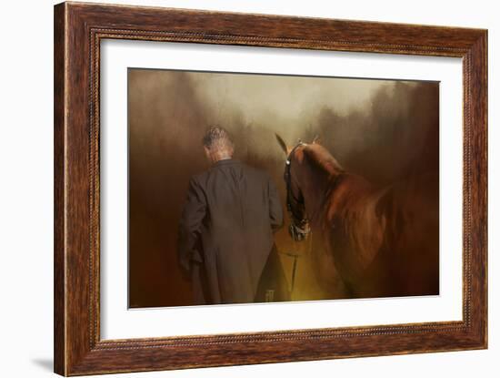 A Moment of Silence-Jai Johnson-Framed Giclee Print