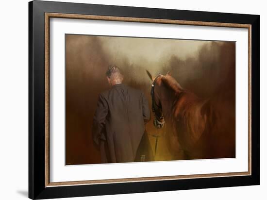 A Moment of Silence-Jai Johnson-Framed Giclee Print