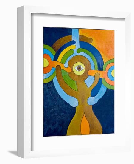 A Moment of Sudden Enlightenment for the Cyclops, 2007-Jan Groneberg-Framed Giclee Print