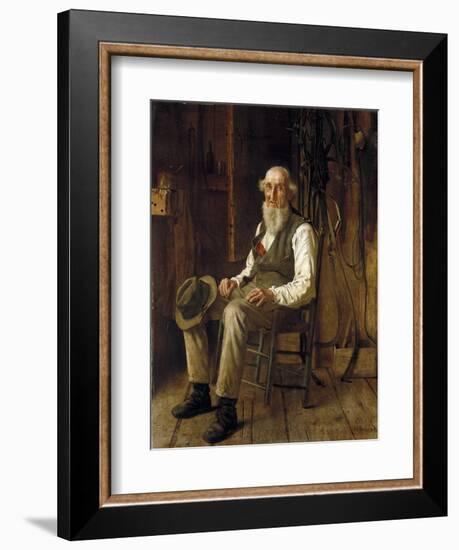 A Moment's Contemplation-John George Brown-Framed Giclee Print