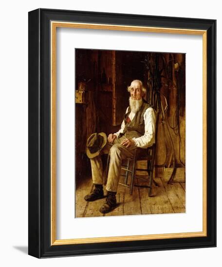 A Moment's Contemplation-John George Brown-Framed Giclee Print