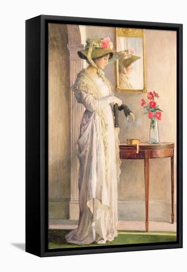 A Moment's Reflection, 1909-William Henry Margetson-Framed Premier Image Canvas