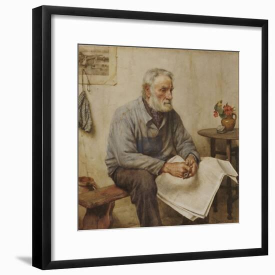 A Moment's Rest-Walter Langley-Framed Giclee Print