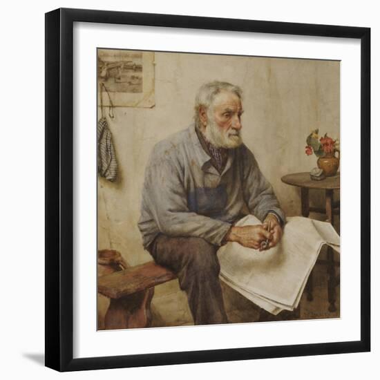 A Moment's Rest-Walter Langley-Framed Giclee Print