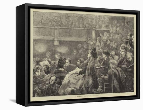 A Monday Popular Concert-Henry Woods-Framed Premier Image Canvas