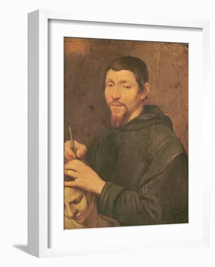 A Monk Trepanning-Daniel Seghers-Framed Giclee Print