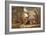 A Monkey Smoking and Drinking with an Owl-Ferdinand van Kessel-Framed Giclee Print