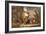 A Monkey Smoking and Drinking with an Owl-Ferdinand van Kessel-Framed Giclee Print