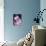 A Montage of a Portrait of a Woman with Pink Orchids and Texture-Alaya Gadeh-Photographic Print displayed on a wall