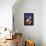 A Montage of the Universe Featuring Astronomical Objects and an Exploratory Craft-null-Framed Stretched Canvas displayed on a wall
