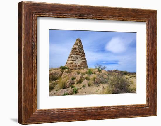 A Monument to Arizona Miner Ed Schieffelin, Tombstone, Arizona-Richard Wright-Framed Photographic Print