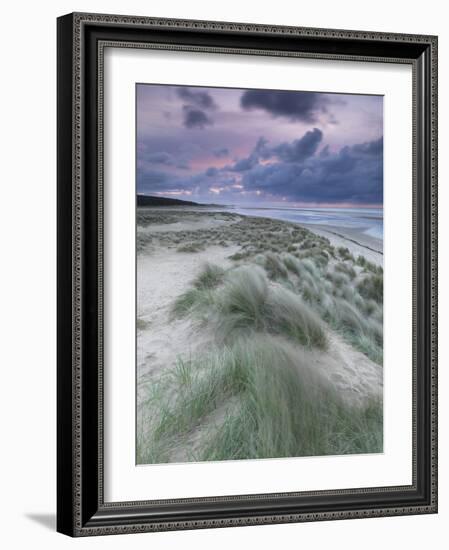 A Moody Spring Evening at Holkham Bay, Norfolk-Jon Gibbs-Framed Photographic Print