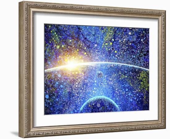 A Moon of It's Own-MusicDreamerArt-Framed Giclee Print