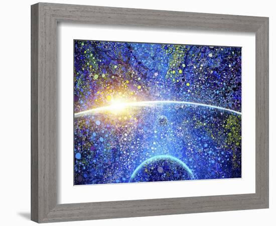 A Moon of It's Own-MusicDreamerArt-Framed Giclee Print